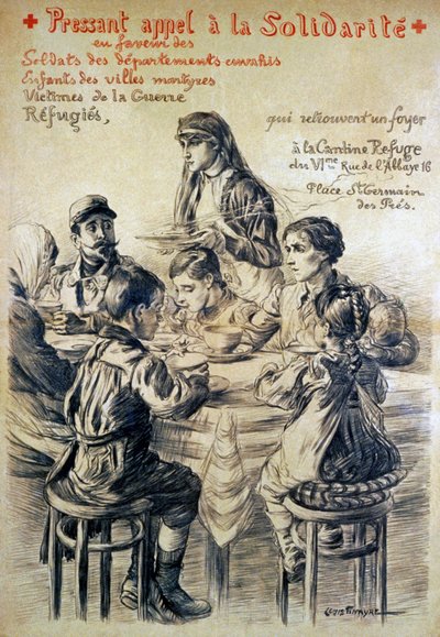 紧急呼吁支持，1917年 作者 路易斯·蒂纳尔（Louis Tinayre）